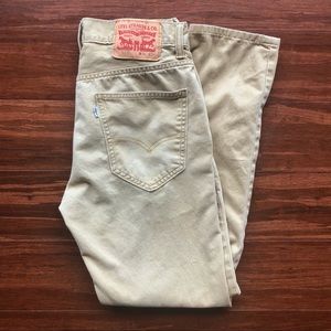 Levis 511 Khakis